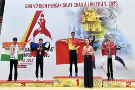 Phu Tho athlete wins Gold at 2025 Asian Pencak Silat Championship